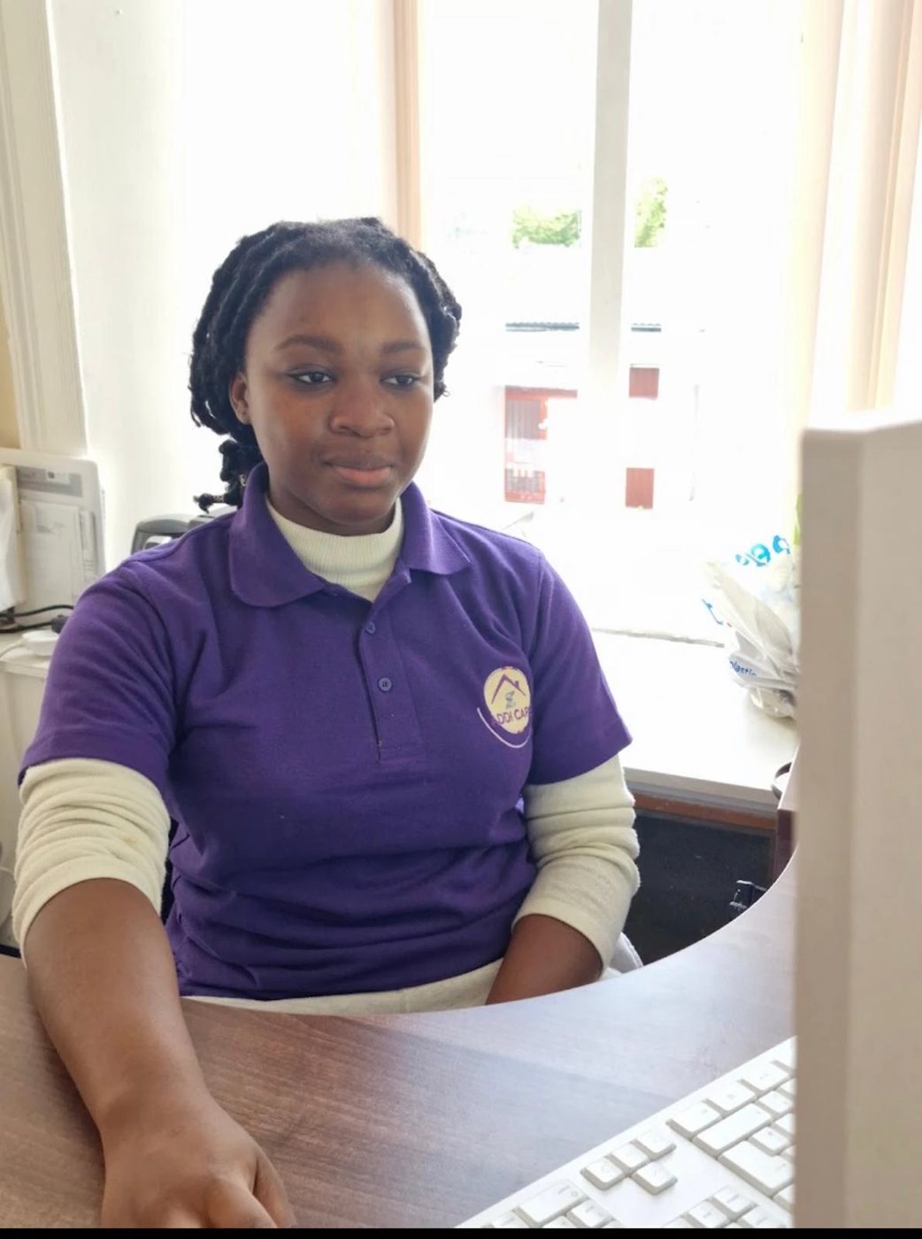AddiCare office team member at work